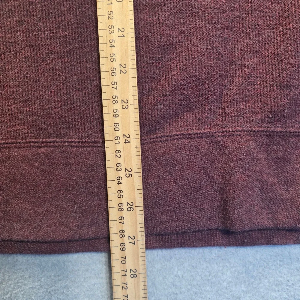 Banana Republic Sweater Mens XL Burgundy Maroon Crewneck Lightweight Pullover